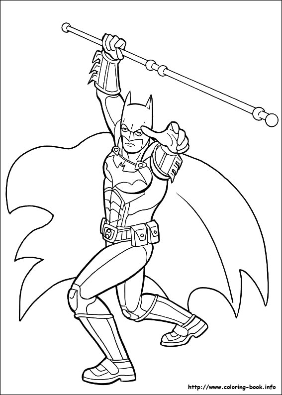 Batman coloring picture