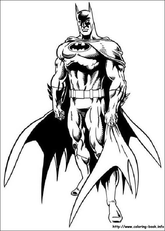 Batman coloring picture