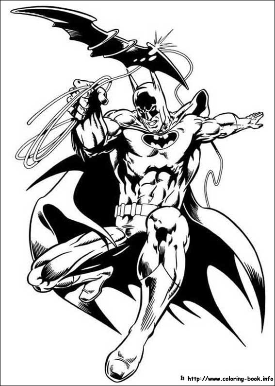 Batman coloring picture