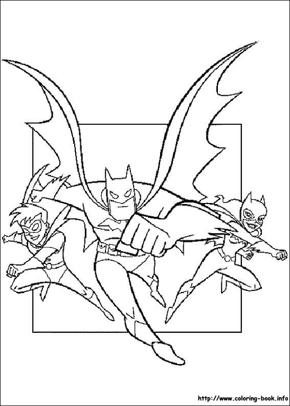 Batman coloring picture