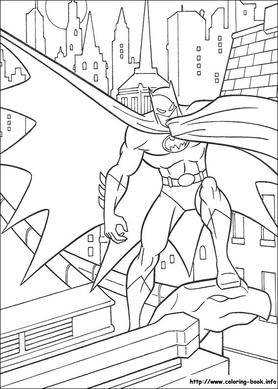 Batman coloring picture