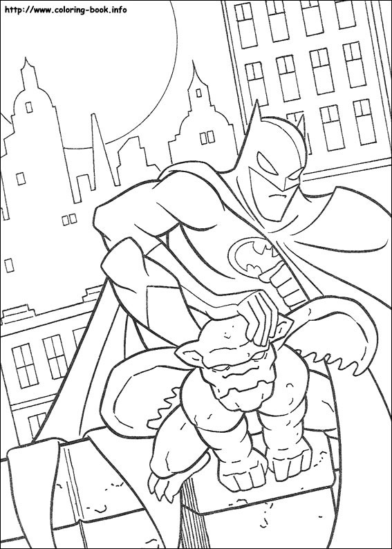 Batman coloring picture