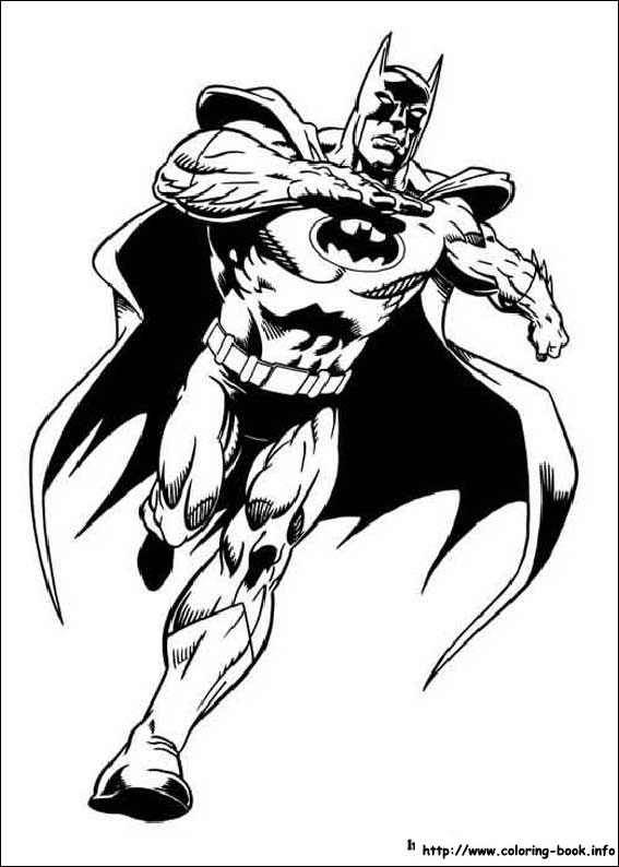 Batman coloring picture