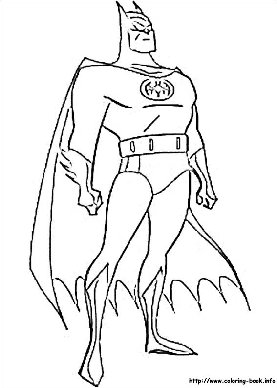 Batman coloring picture