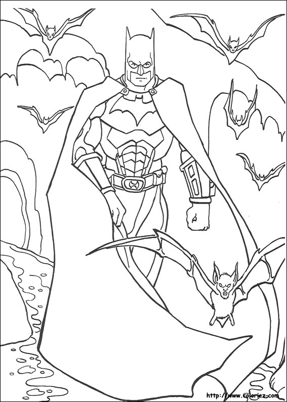 Batman coloring picture