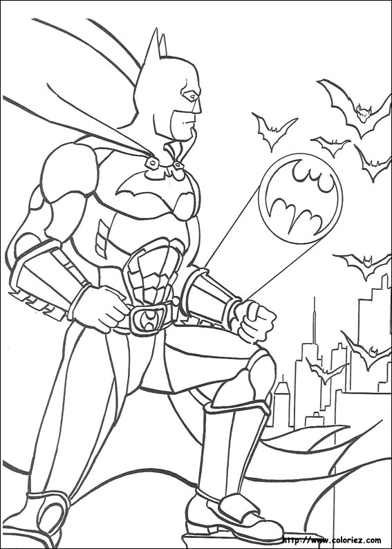 Batman coloring picture