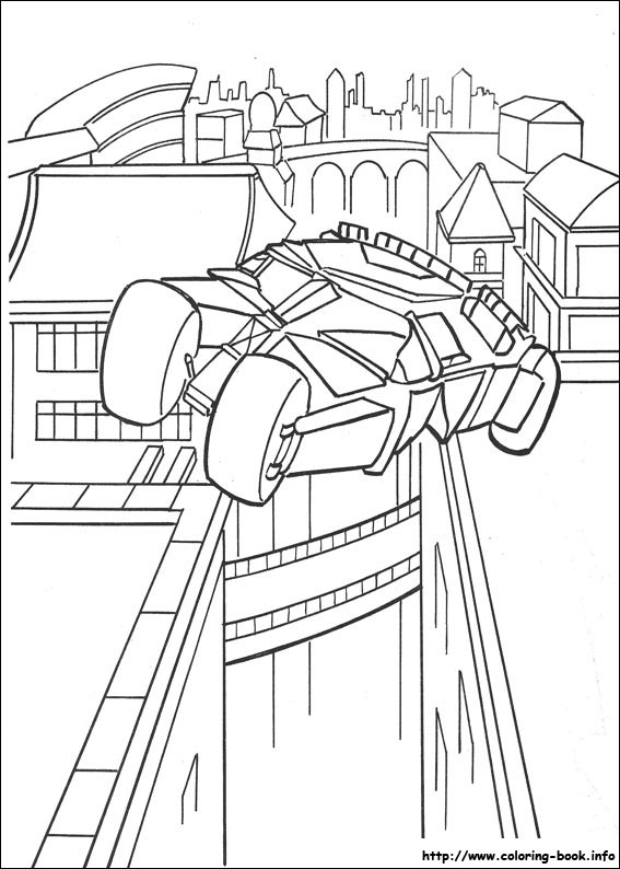 Batman coloring picture