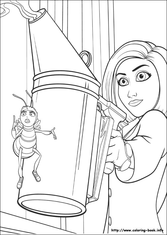 Bee Movie coloring picture