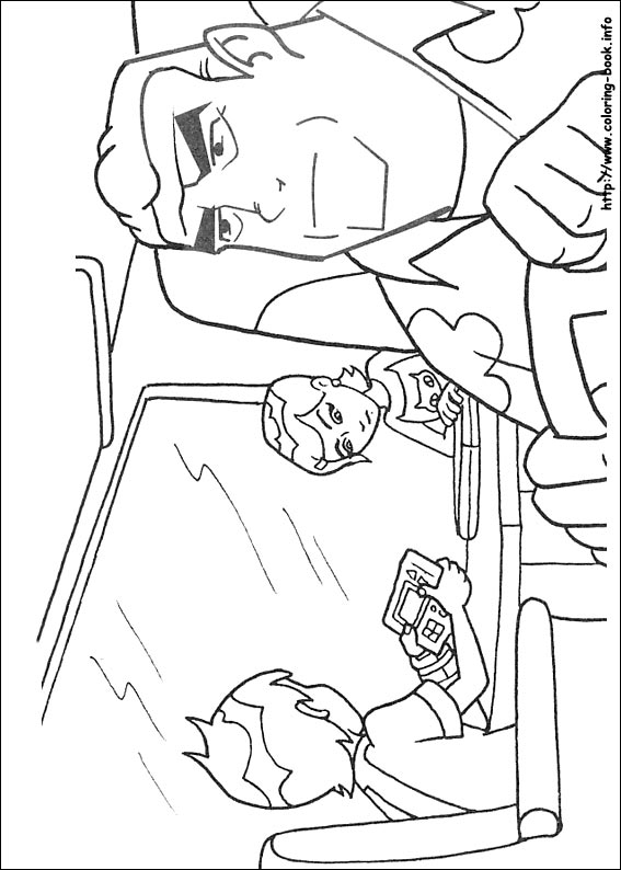 Ben 10 coloring picture