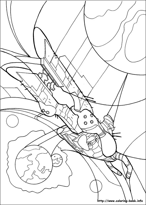 Ben 10 coloring picture