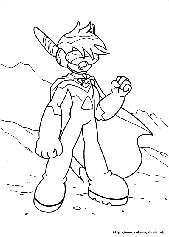 Ben 10 coloring picture