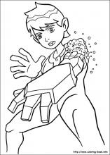Ben 10 coloring pages on 