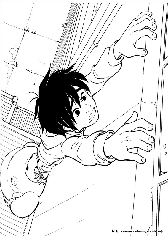 Big Hero 6 coloring picture