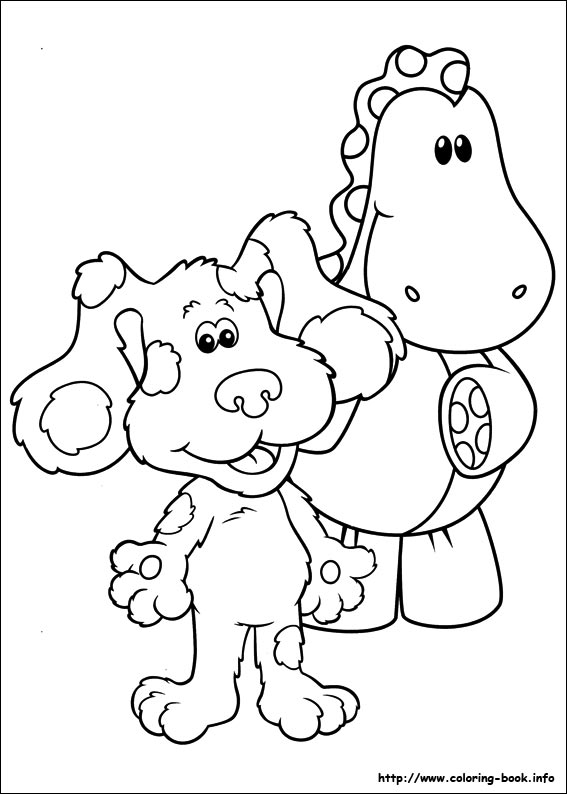 Blue's Clues coloring picture