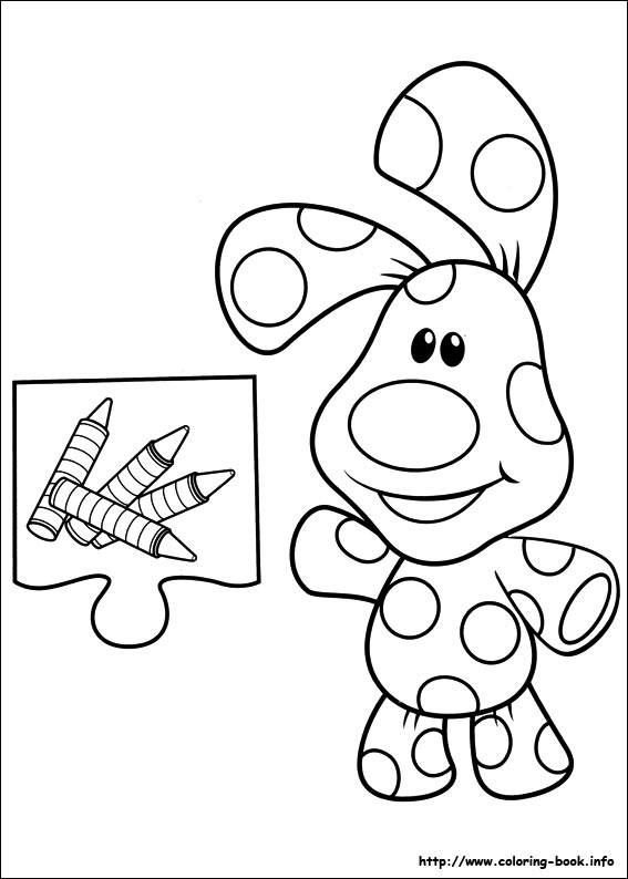 Blue's Clues coloring picture