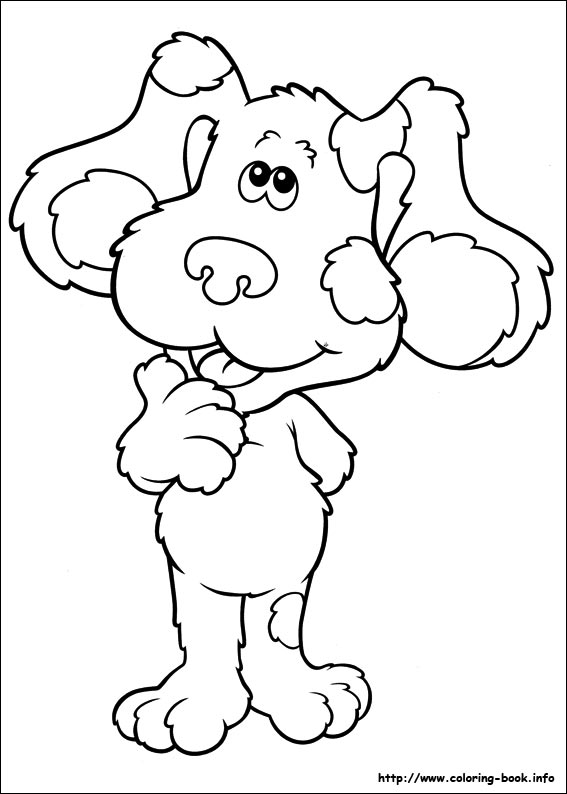 Blue's Clues coloring picture