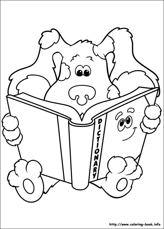 Blue's Clues coloring picture