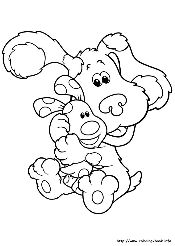 Blue's Clues coloring picture