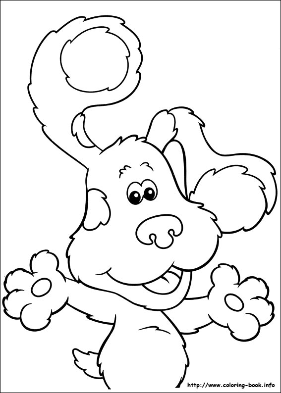 Blue's Clues coloring picture