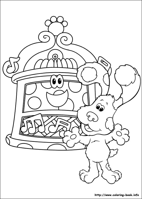 Blue's Clues coloring picture