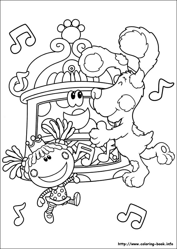 Blue's Clues coloring picture