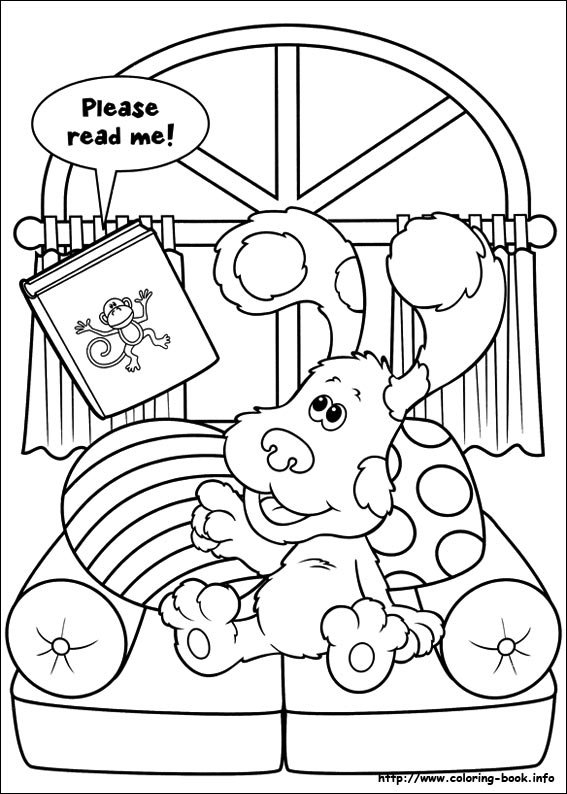 Blue's Clues coloring picture