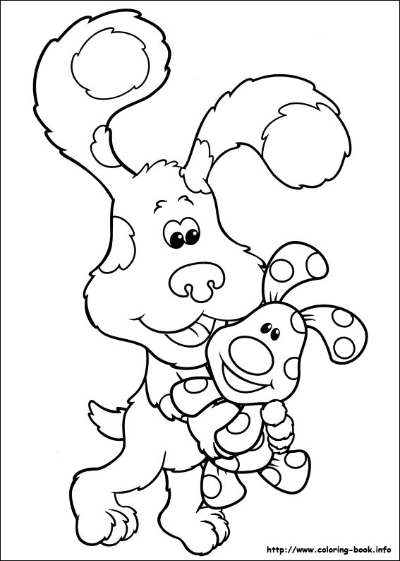 Blue's Clues coloring picture