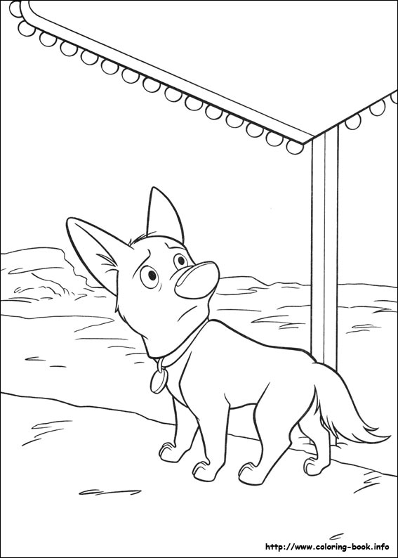 Bolt coloring picture