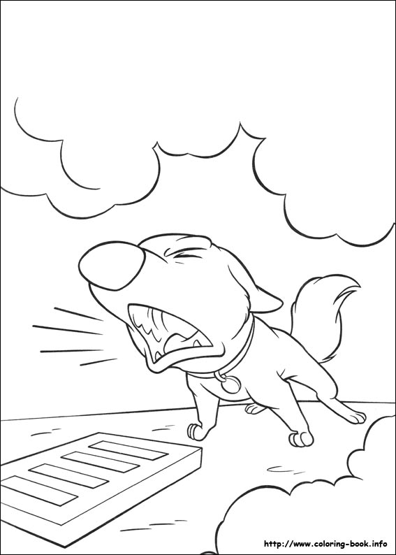 Bolt coloring picture