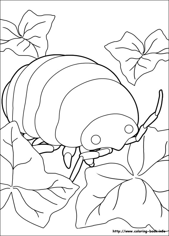 The Borrower Arrietty coloring picture