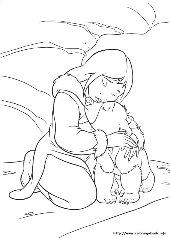 Brother Bear 2 coloring picture