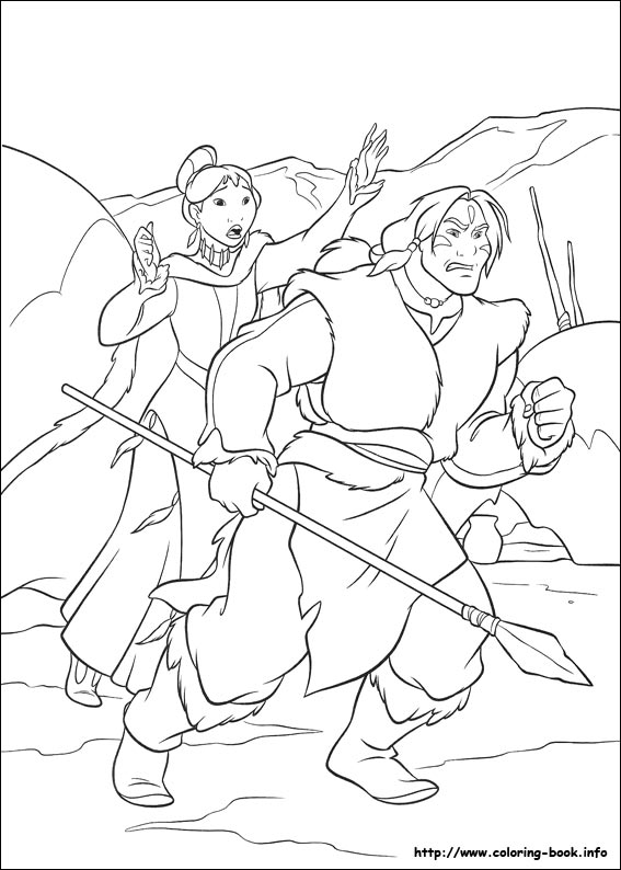 Brother Bear 2 coloring picture