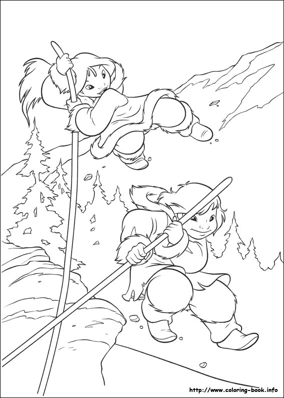 Brother Bear 2 coloring picture