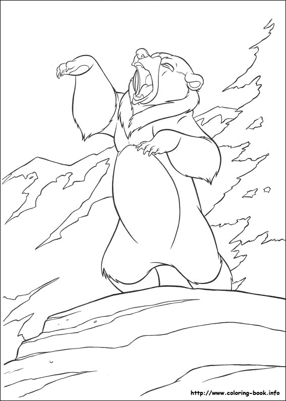 Brother Bear 2 coloring picture