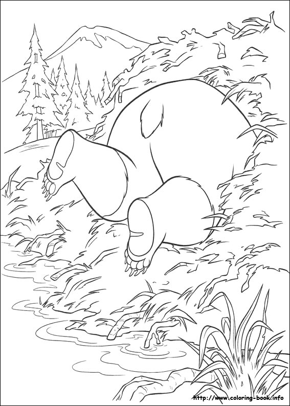 Brother Bear 2 coloring picture