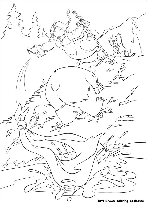 Brother Bear 2 coloring picture