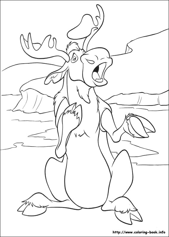 Brother Bear 2 coloring picture