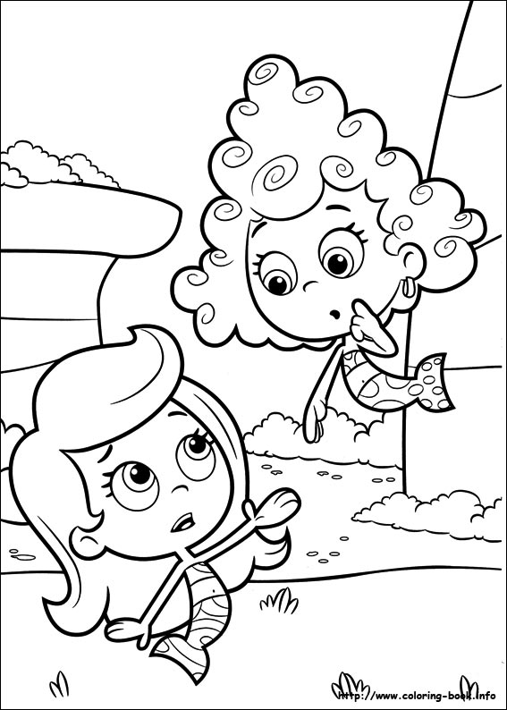 Bubble Guppies coloring picture