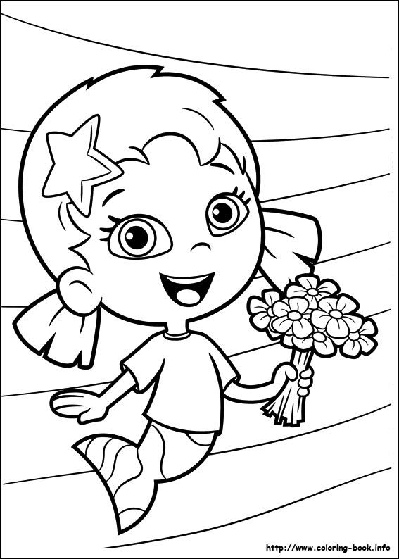 Bubble Guppies coloring picture