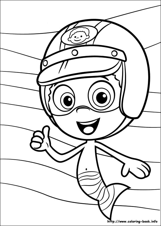 Bubble Guppies coloring picture