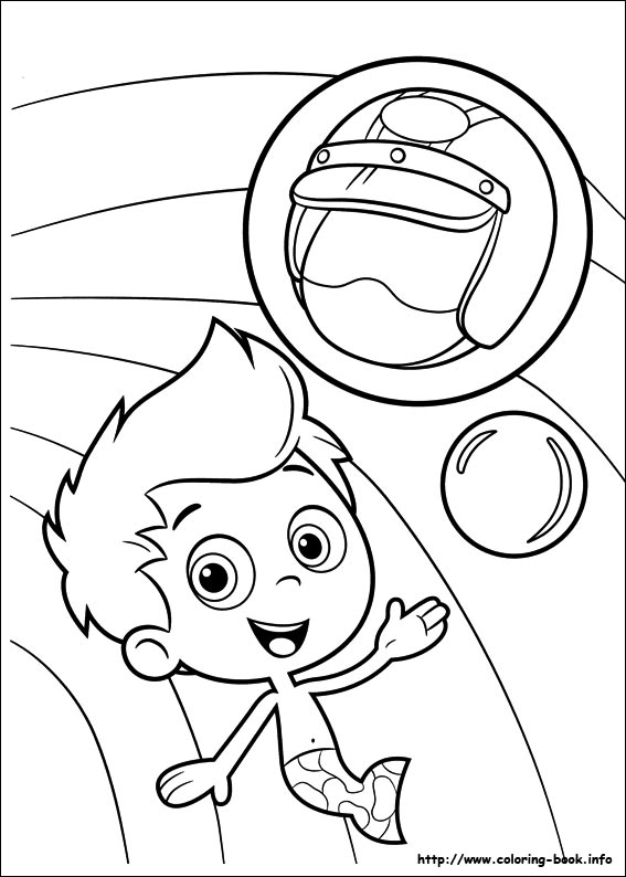 Bubble Guppies coloring picture