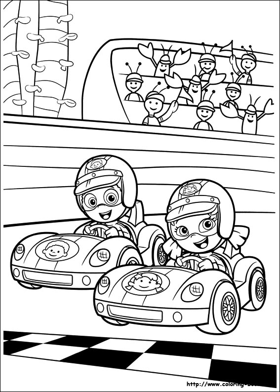 Bubble Guppies coloring picture