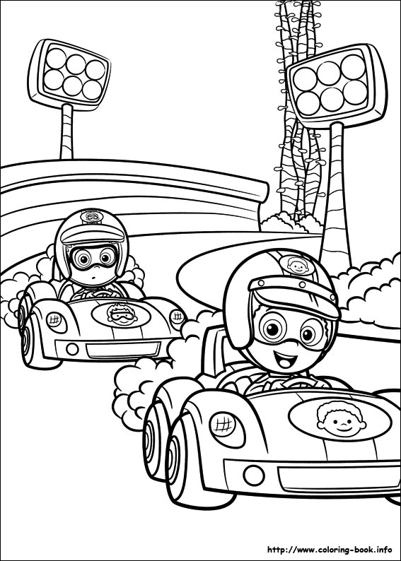 Bubble Guppies coloring picture