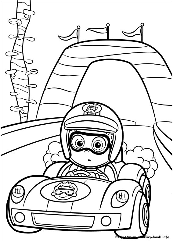 Bubble Guppies coloring picture