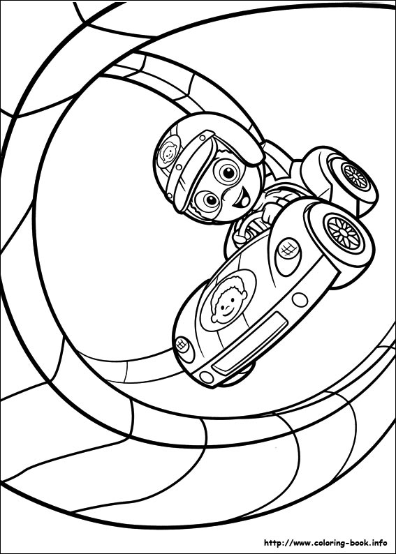 Bubble Guppies coloring picture