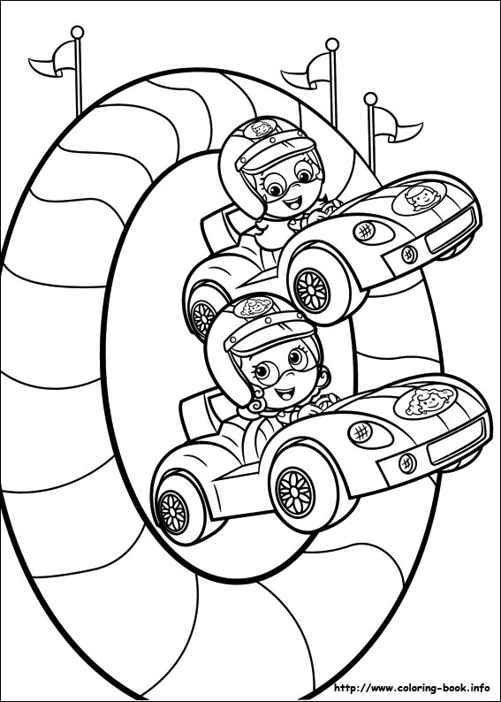 Bubble Guppies coloring picture