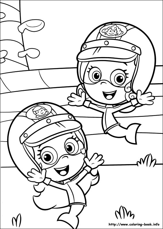 Bubble Guppies coloring picture