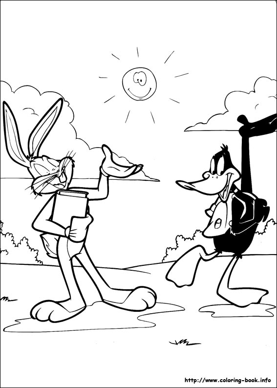 Bugs Bunny coloring picture