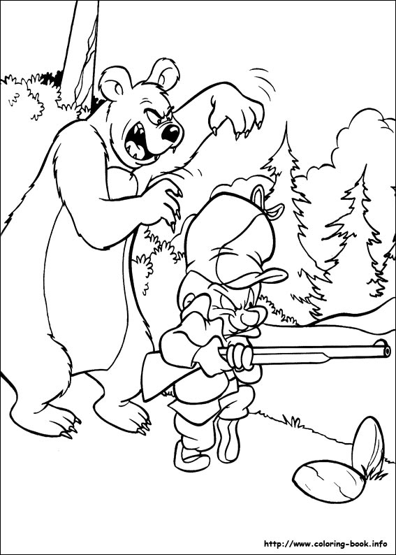 Bugs Bunny coloring picture