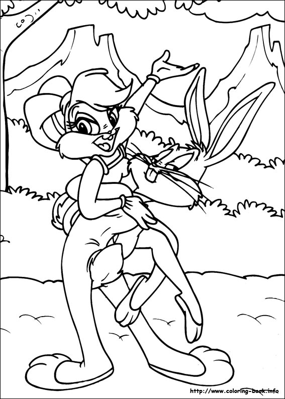 gangster bugs bunny coloring pages - photo #8